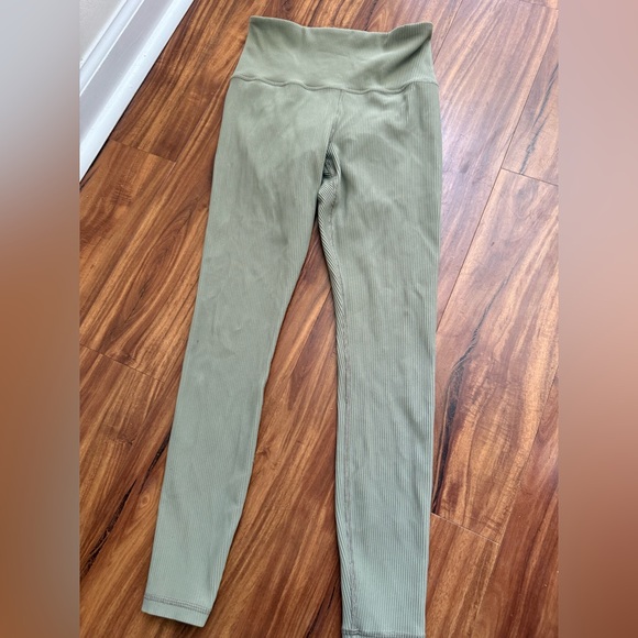 Athleta Elation High-Waist Ribbed Tights Leggings - Picture 4 of 7